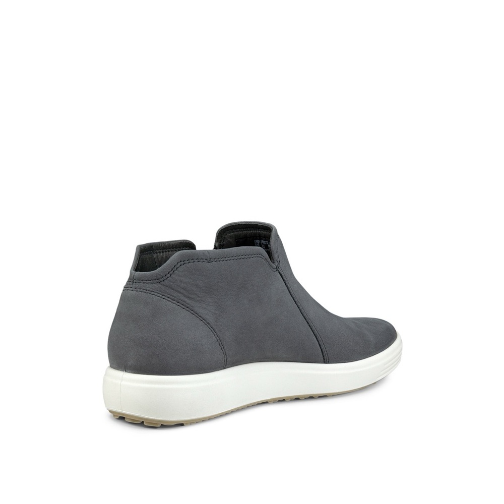 NWT ECCO Women's Soft 7 Nubuck Low Zip Sneaker Booties Sz 38 (US 7-7,5) - Picture 2 of 11